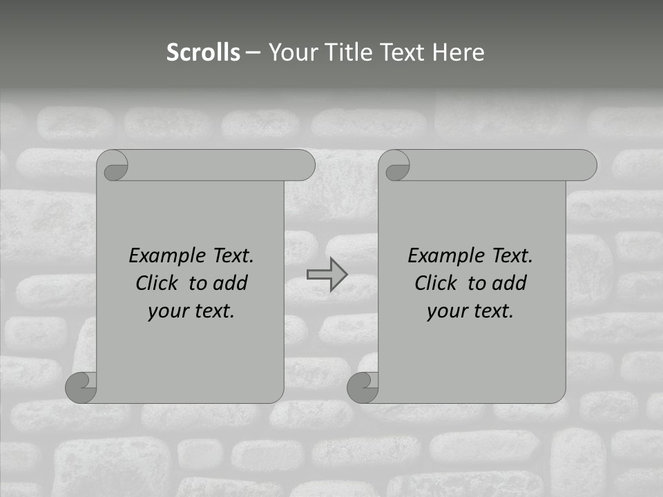 Black Staggered Pitted PowerPoint Template
