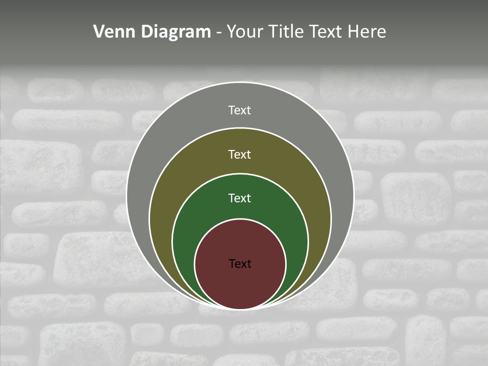 Black Staggered Pitted PowerPoint Template