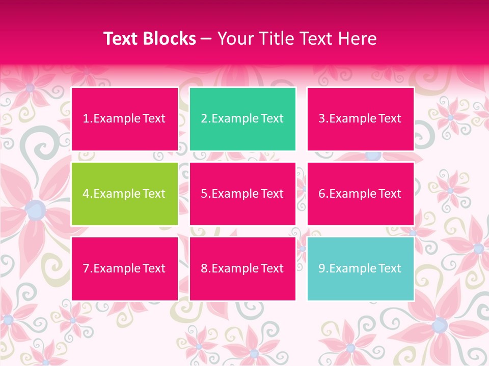 Pattern Scrapbook Ace PowerPoint Template