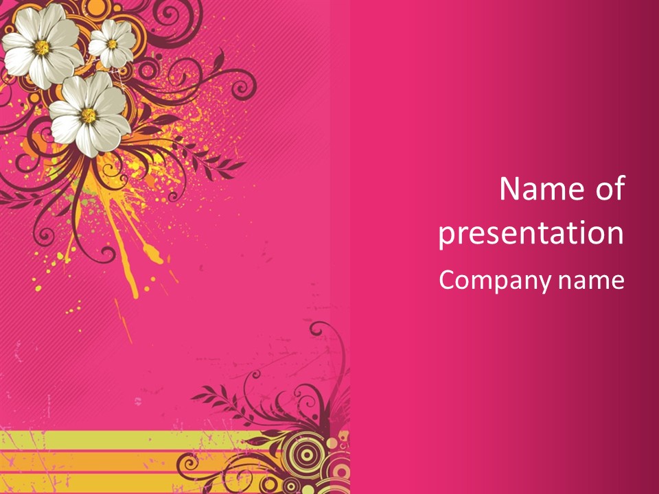 Ornament Dirt Clip Art PowerPoint Template