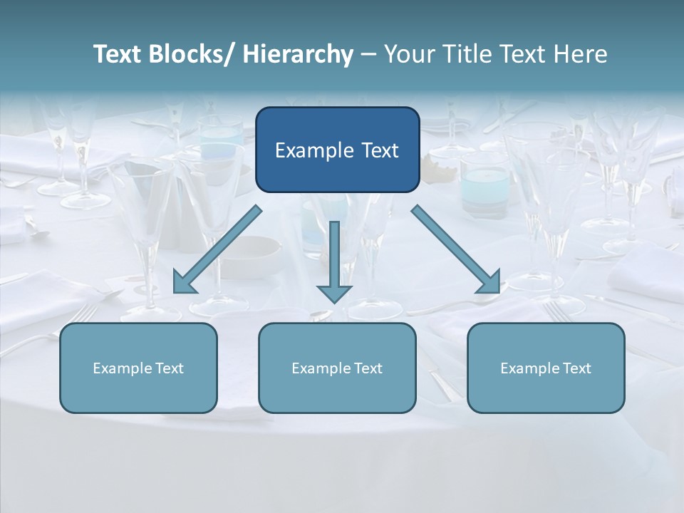 Outdoor Dinner Cutlery PowerPoint Template