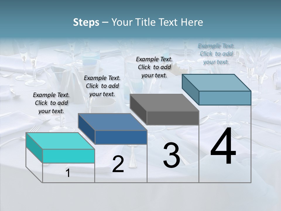 Outdoor Dinner Cutlery PowerPoint Template