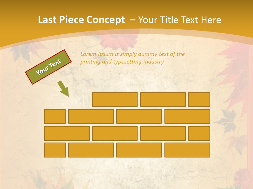 Tattered Scroll Frame PowerPoint Template