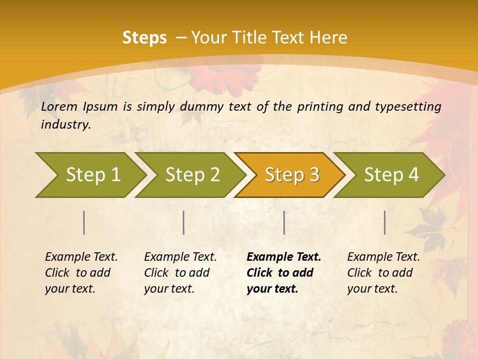 Tattered Scroll Frame PowerPoint Template