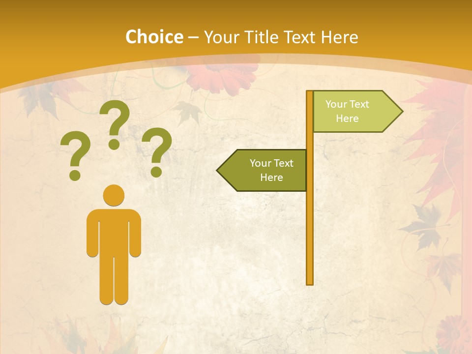 Tattered Scroll Frame PowerPoint Template