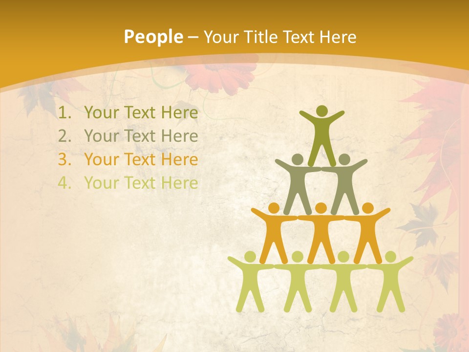 Tattered Scroll Frame PowerPoint Template