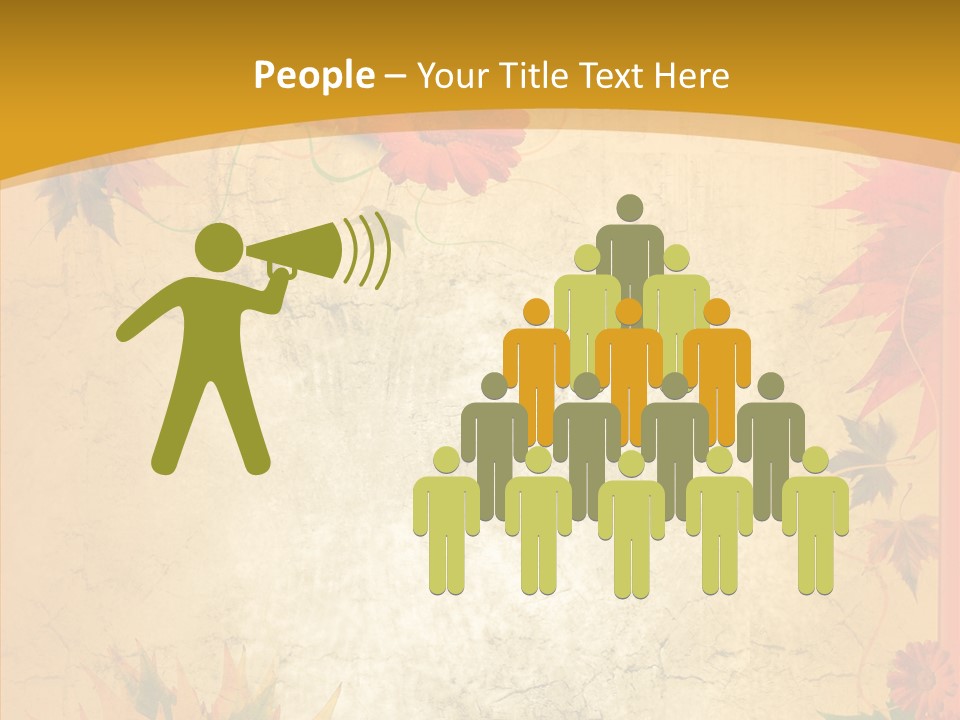 Tattered Scroll Frame PowerPoint Template