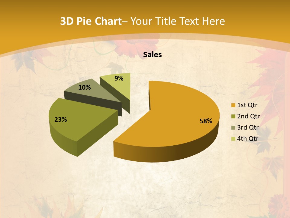 Tattered Scroll Frame PowerPoint Template