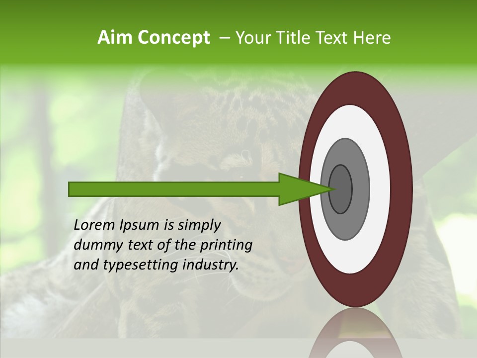 Cat Whiskers Wildlife PowerPoint Template