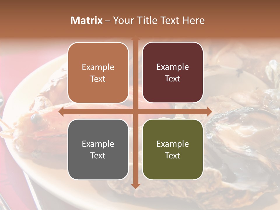 Restaurant Variety Lobster PowerPoint Template