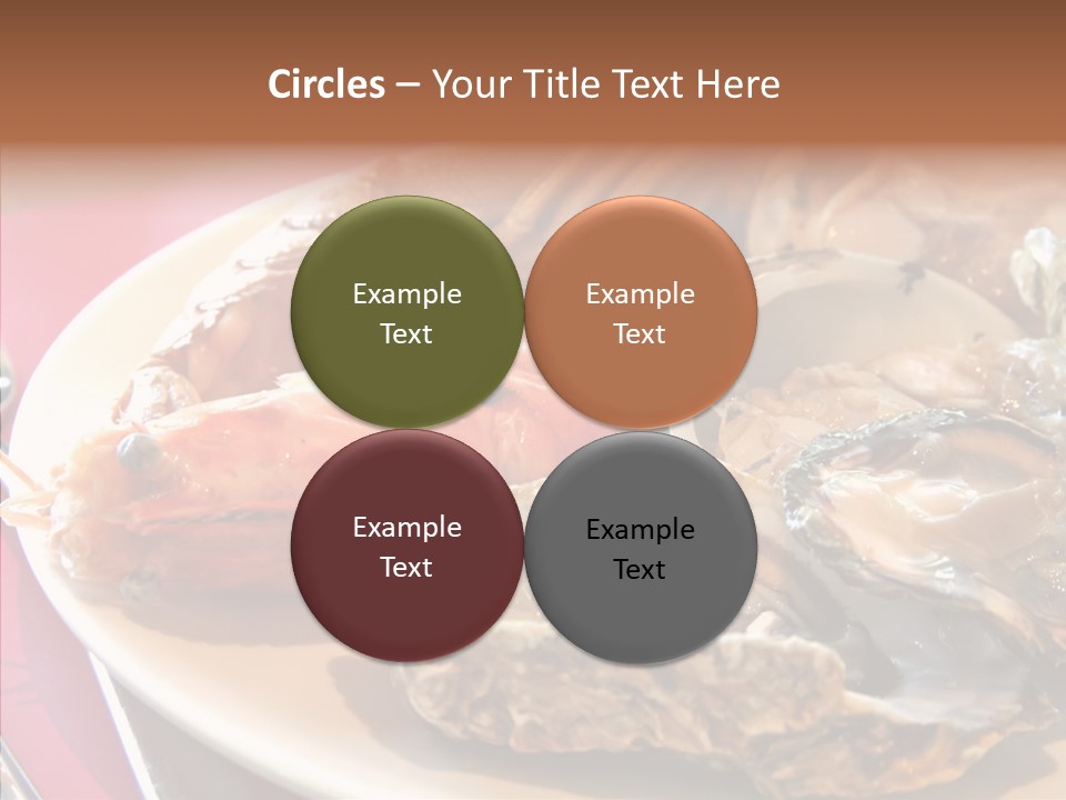 Restaurant Variety Lobster PowerPoint Template