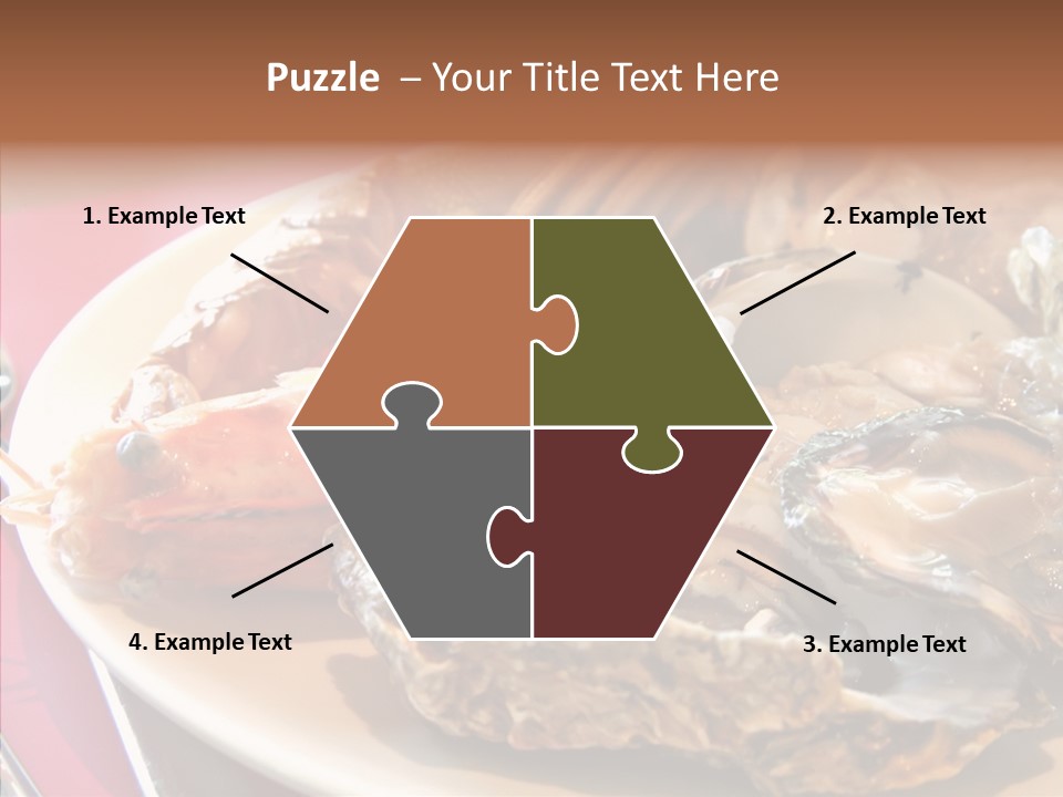 Restaurant Variety Lobster PowerPoint Template