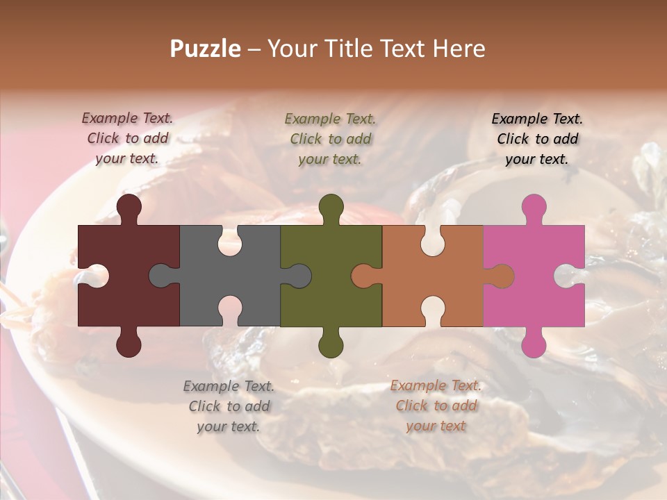 Restaurant Variety Lobster PowerPoint Template