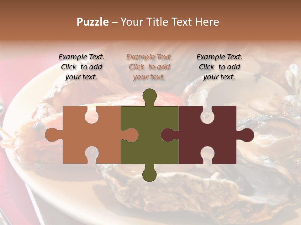 Restaurant Variety Lobster PowerPoint Template