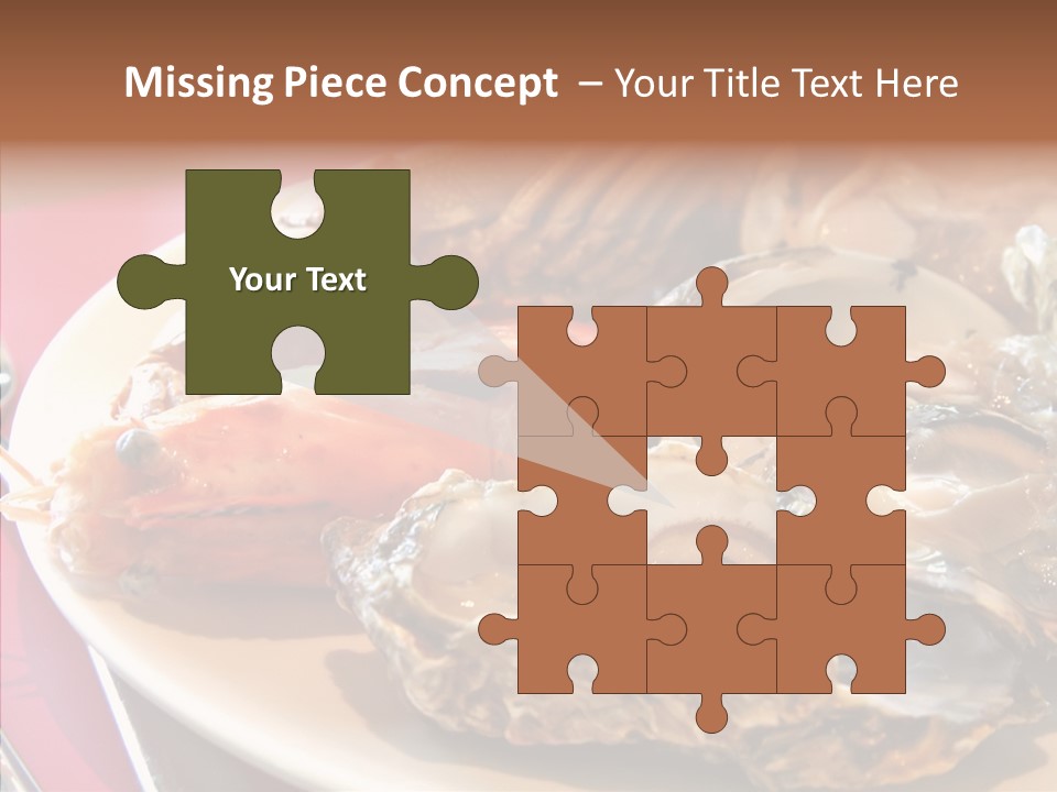 Restaurant Variety Lobster PowerPoint Template