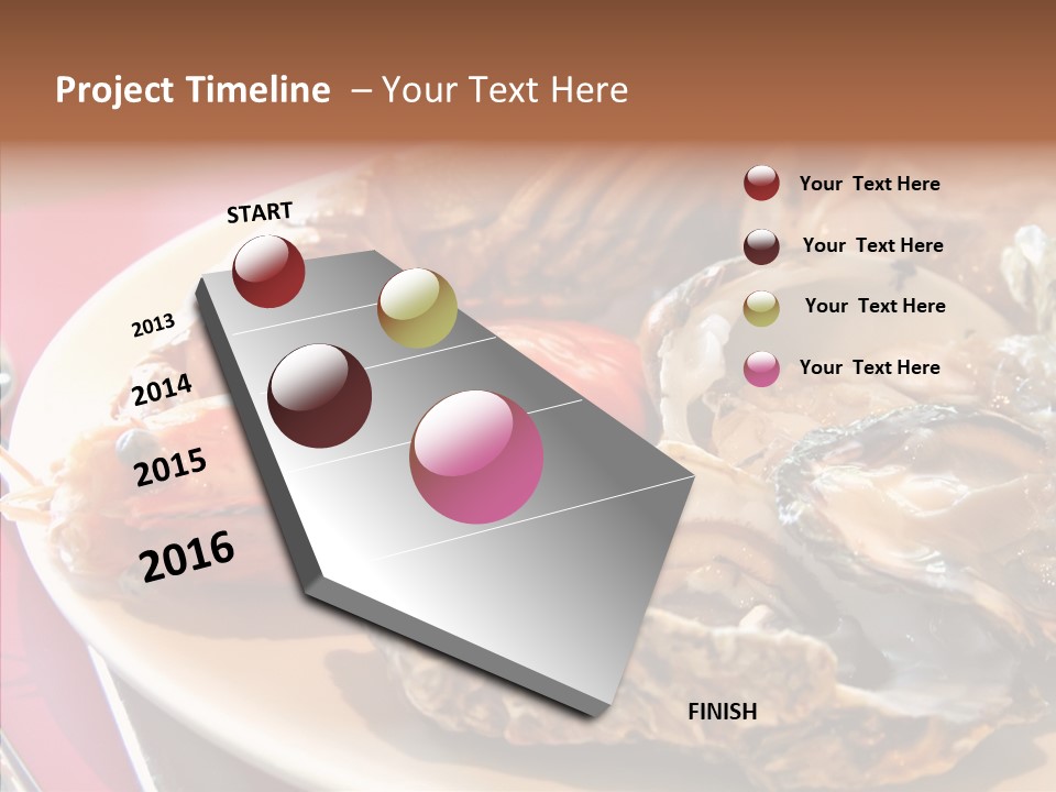 Restaurant Variety Lobster PowerPoint Template