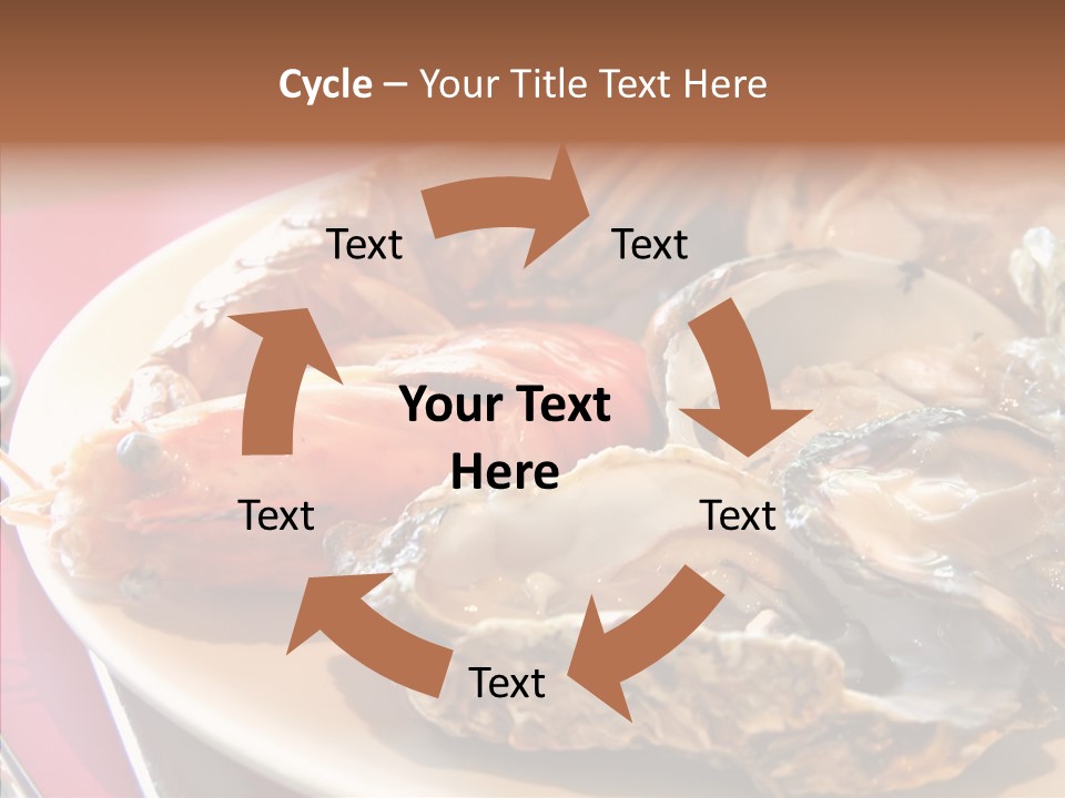 Restaurant Variety Lobster PowerPoint Template