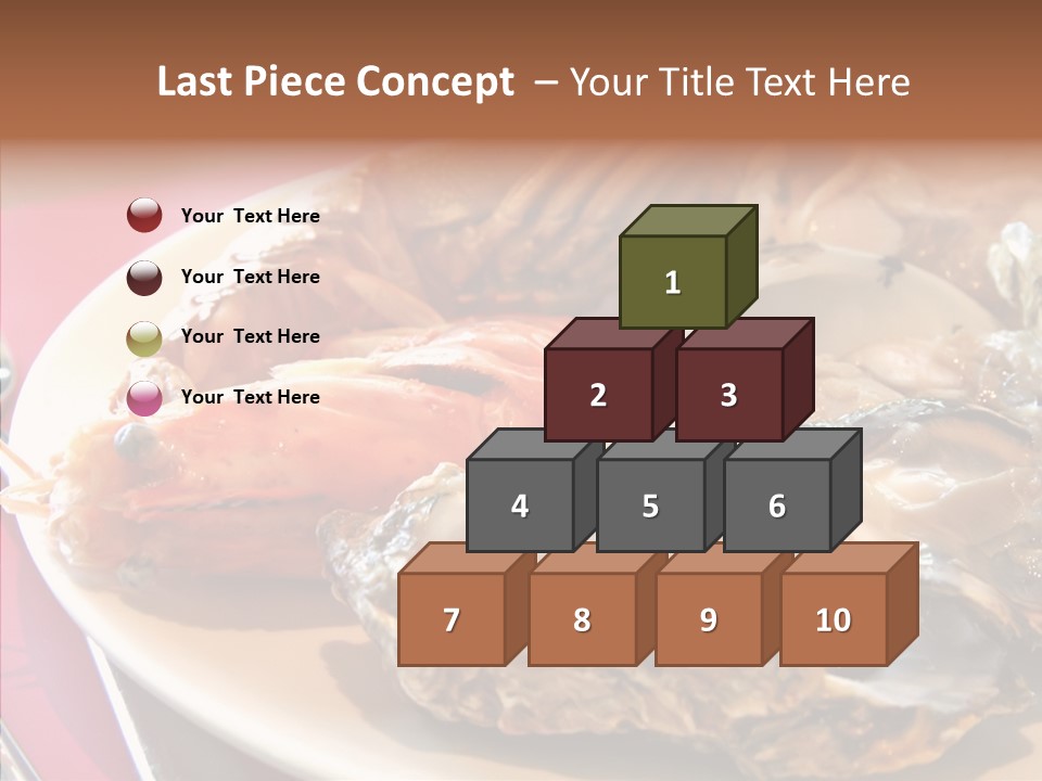 Restaurant Variety Lobster PowerPoint Template