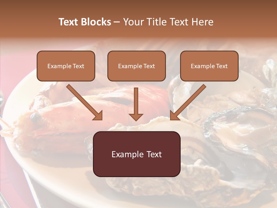Restaurant Variety Lobster PowerPoint Template