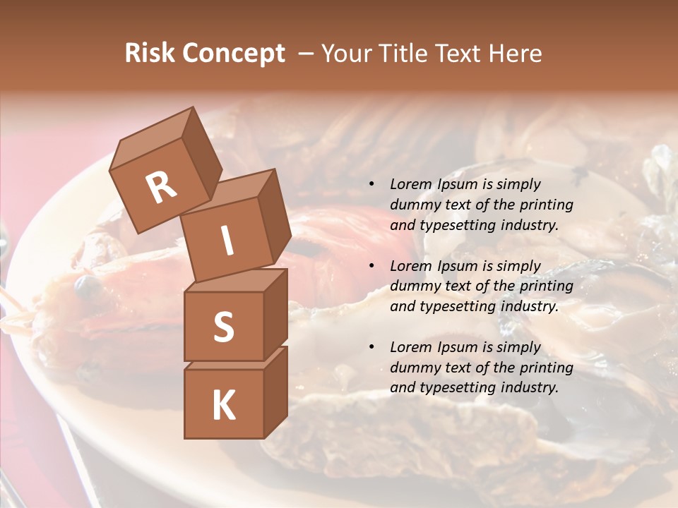 Restaurant Variety Lobster PowerPoint Template