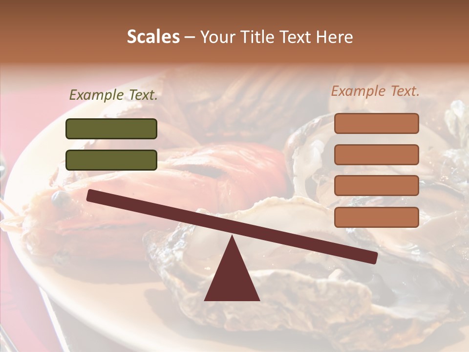 Restaurant Variety Lobster PowerPoint Template