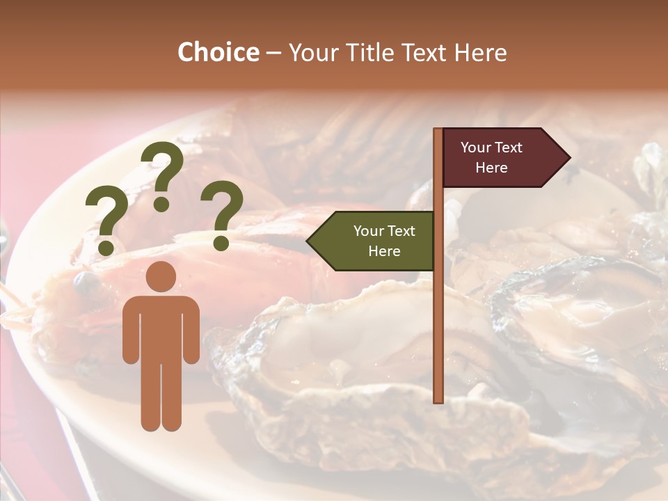 Restaurant Variety Lobster PowerPoint Template