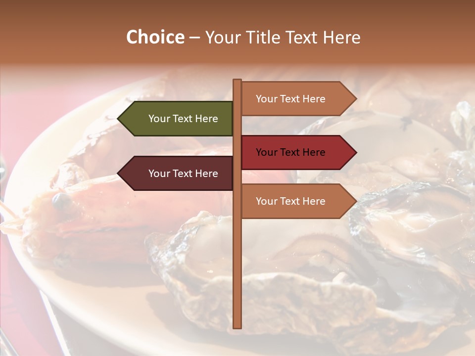 Restaurant Variety Lobster PowerPoint Template