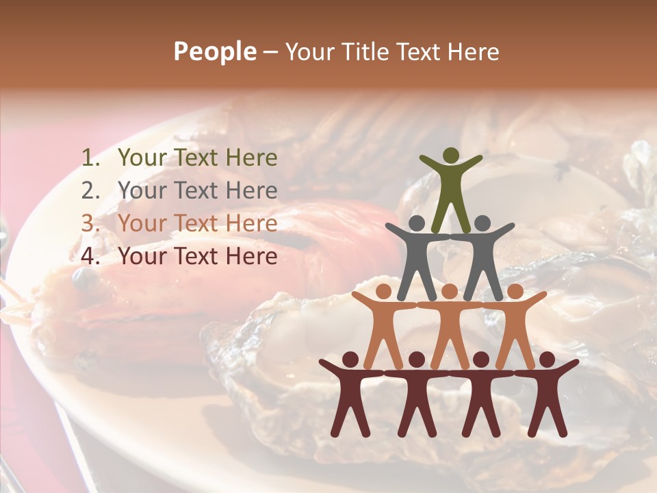 Restaurant Variety Lobster PowerPoint Template