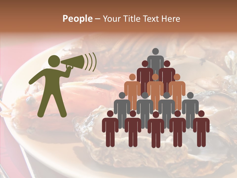 Restaurant Variety Lobster PowerPoint Template