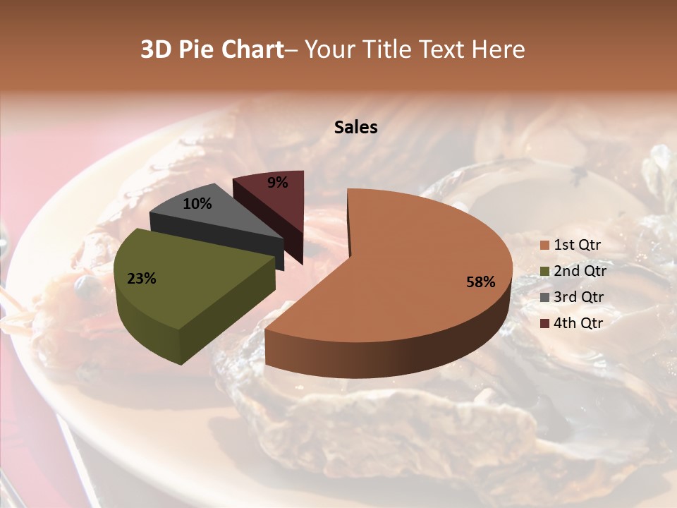 Restaurant Variety Lobster PowerPoint Template