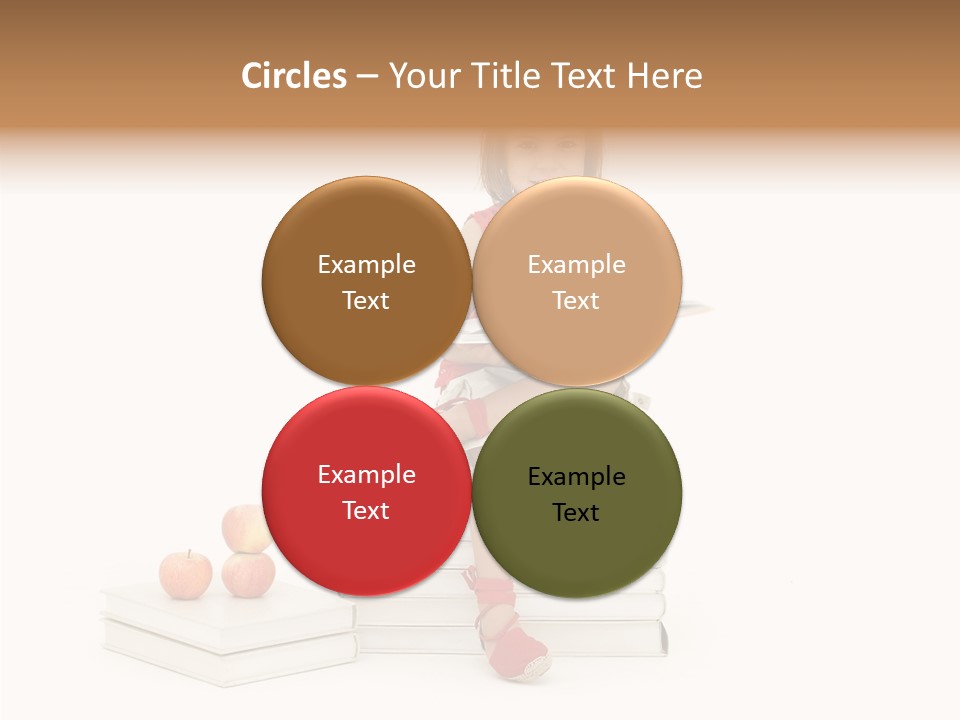 Letters Genius Caucasian PowerPoint Template