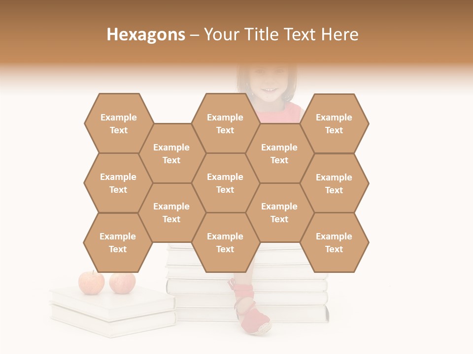 Letters Genius Caucasian PowerPoint Template