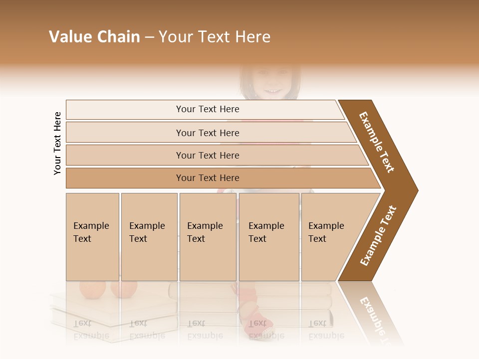 Letters Genius Caucasian PowerPoint Template