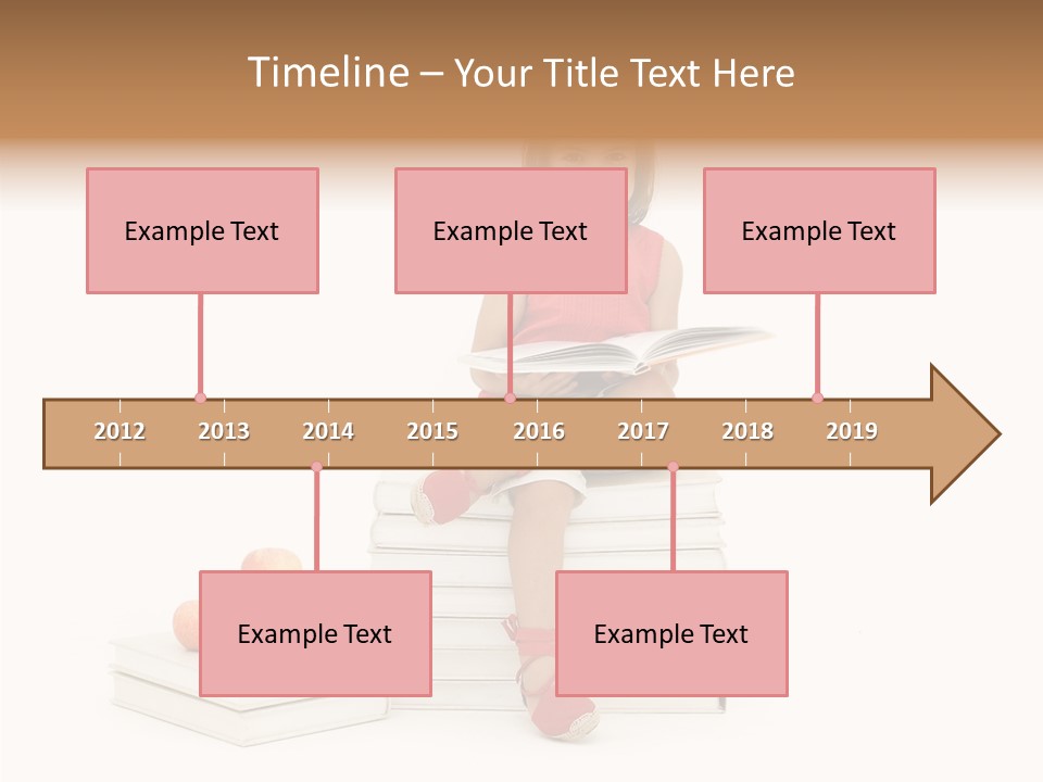 Letters Genius Caucasian PowerPoint Template