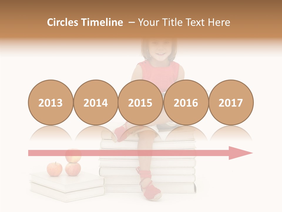 Letters Genius Caucasian PowerPoint Template