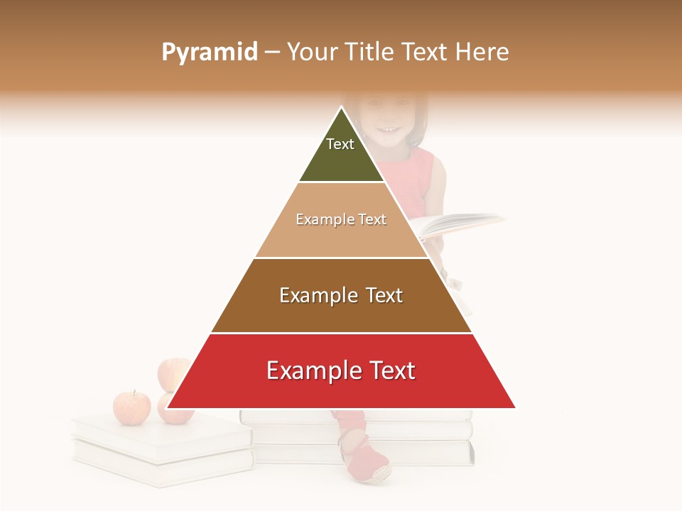 Letters Genius Caucasian PowerPoint Template