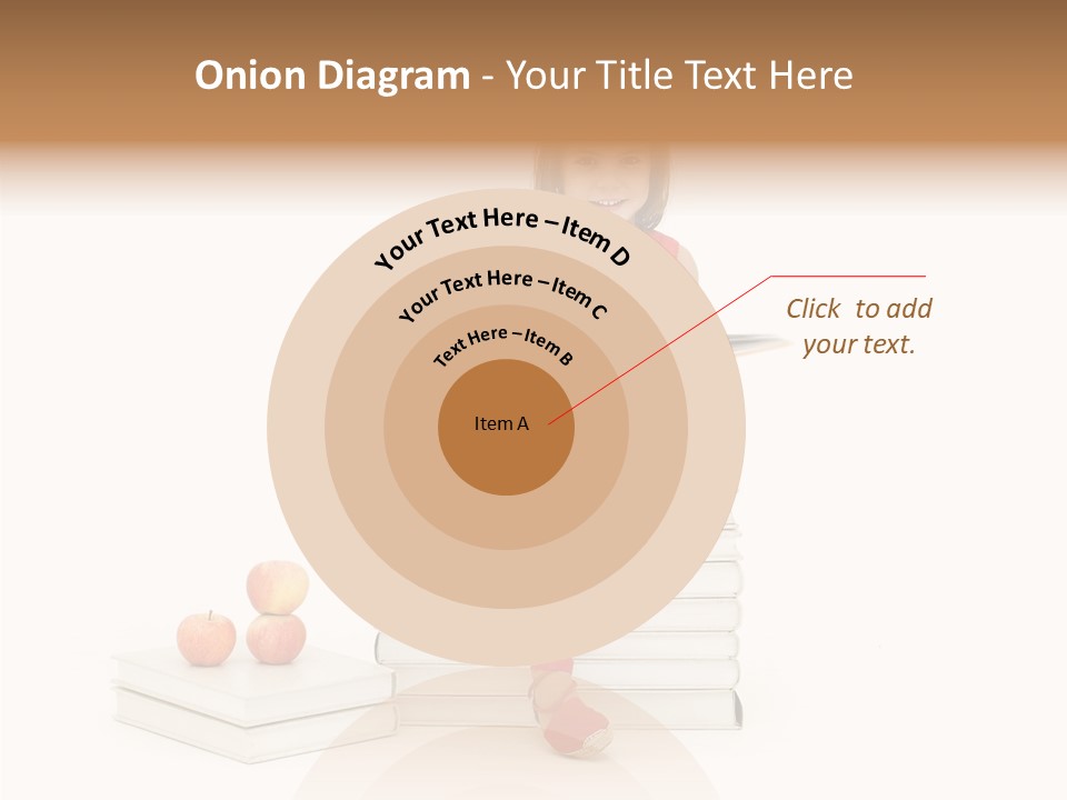 Letters Genius Caucasian PowerPoint Template