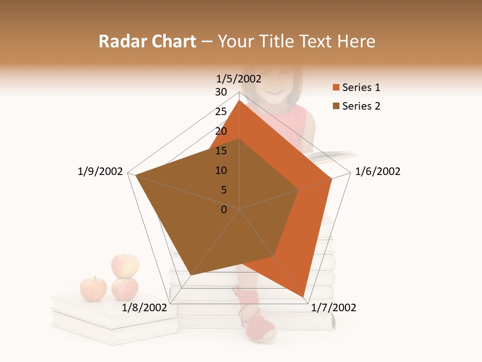Letters Genius Caucasian PowerPoint Template