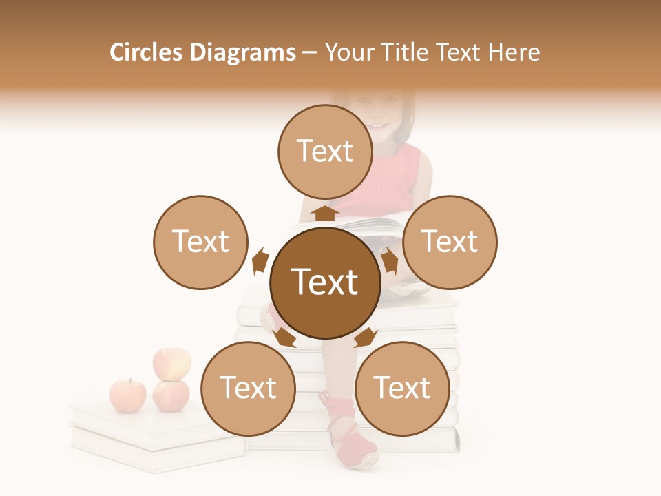 Letters Genius Caucasian PowerPoint Template