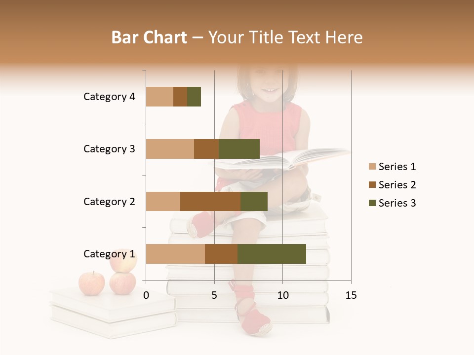Letters Genius Caucasian PowerPoint Template