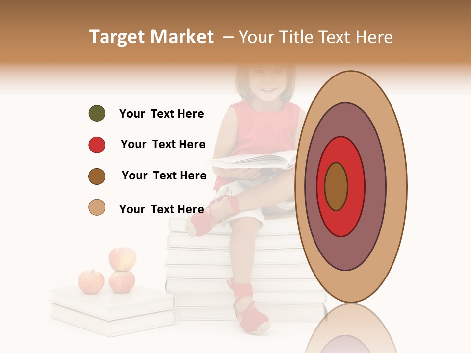 Letters Genius Caucasian PowerPoint Template