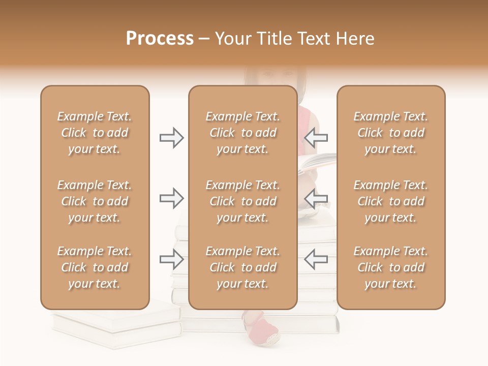 Letters Genius Caucasian PowerPoint Template