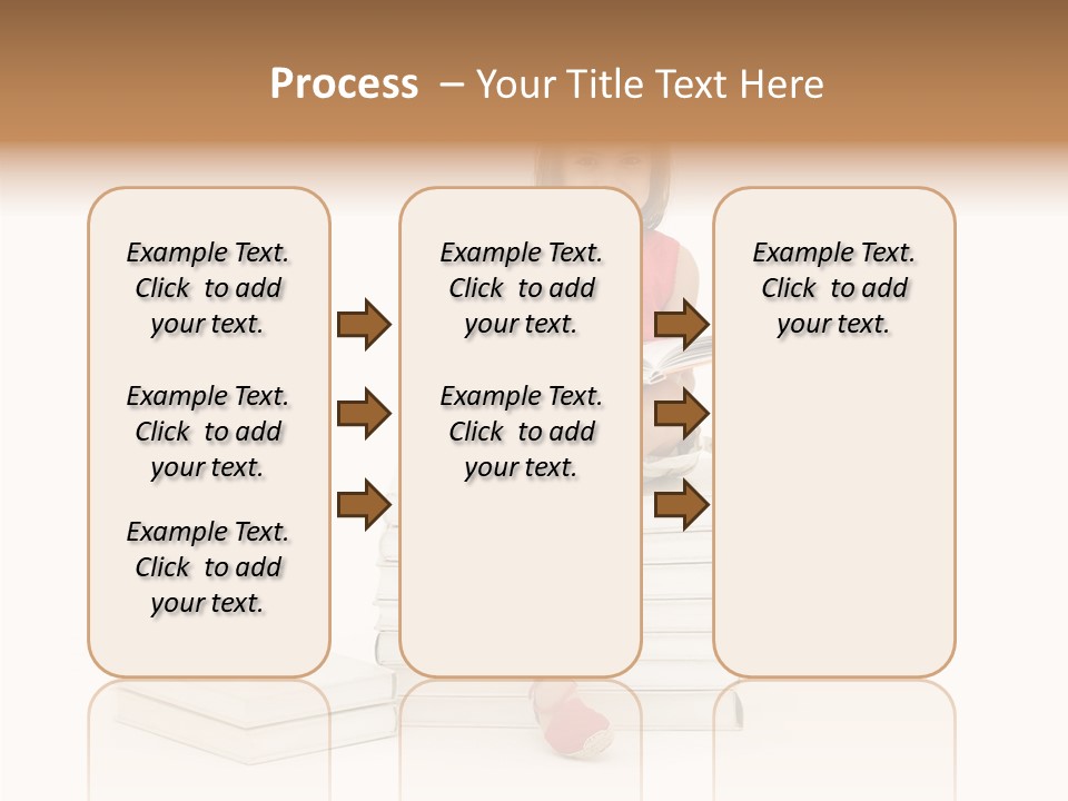 Letters Genius Caucasian PowerPoint Template