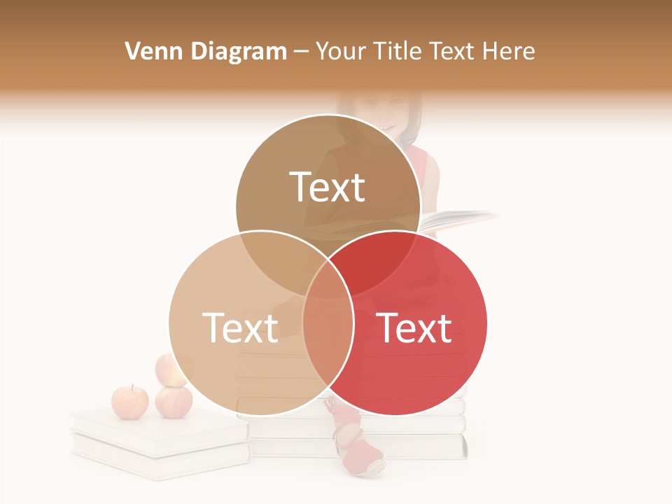 Letters Genius Caucasian PowerPoint Template