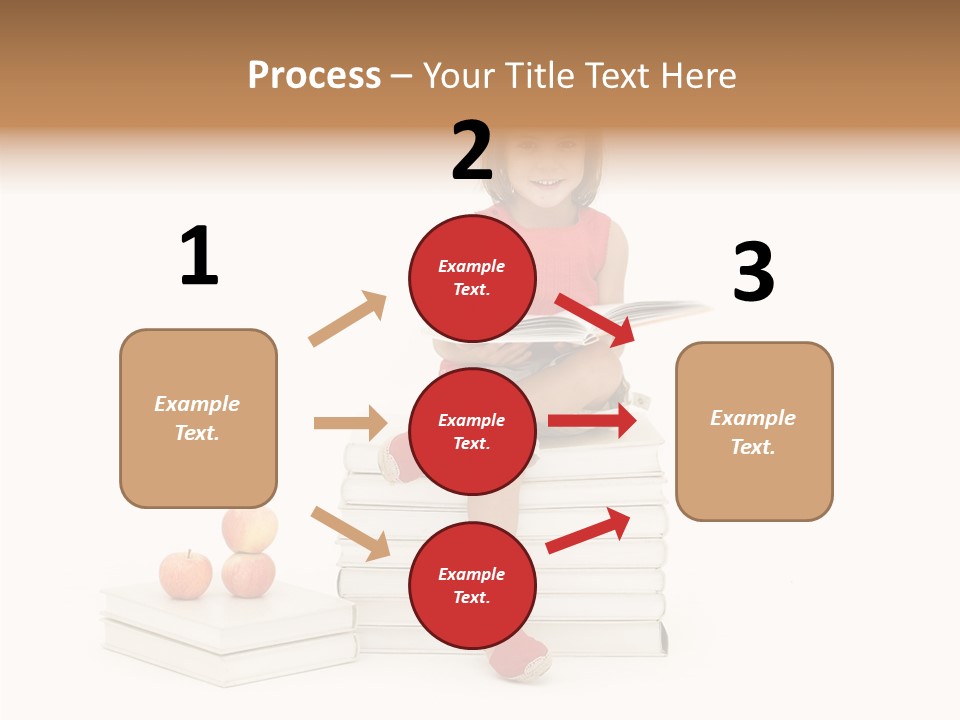 Letters Genius Caucasian PowerPoint Template