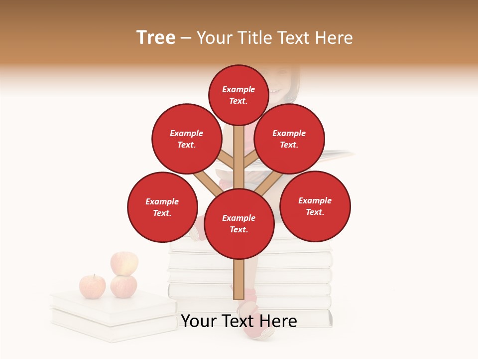 Letters Genius Caucasian PowerPoint Template