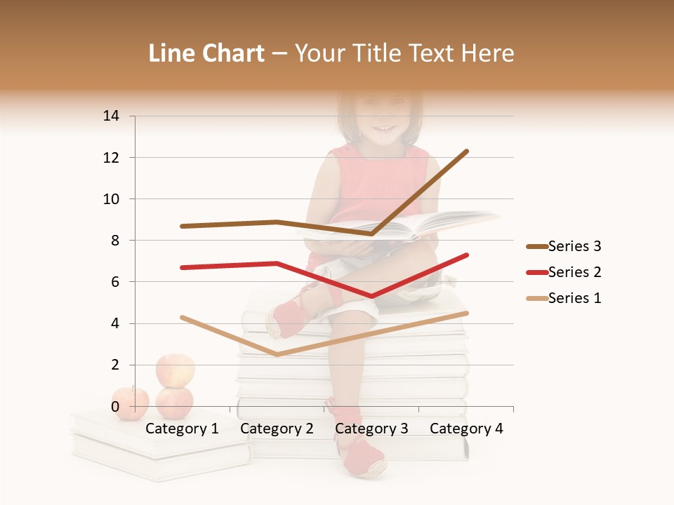 Letters Genius Caucasian PowerPoint Template