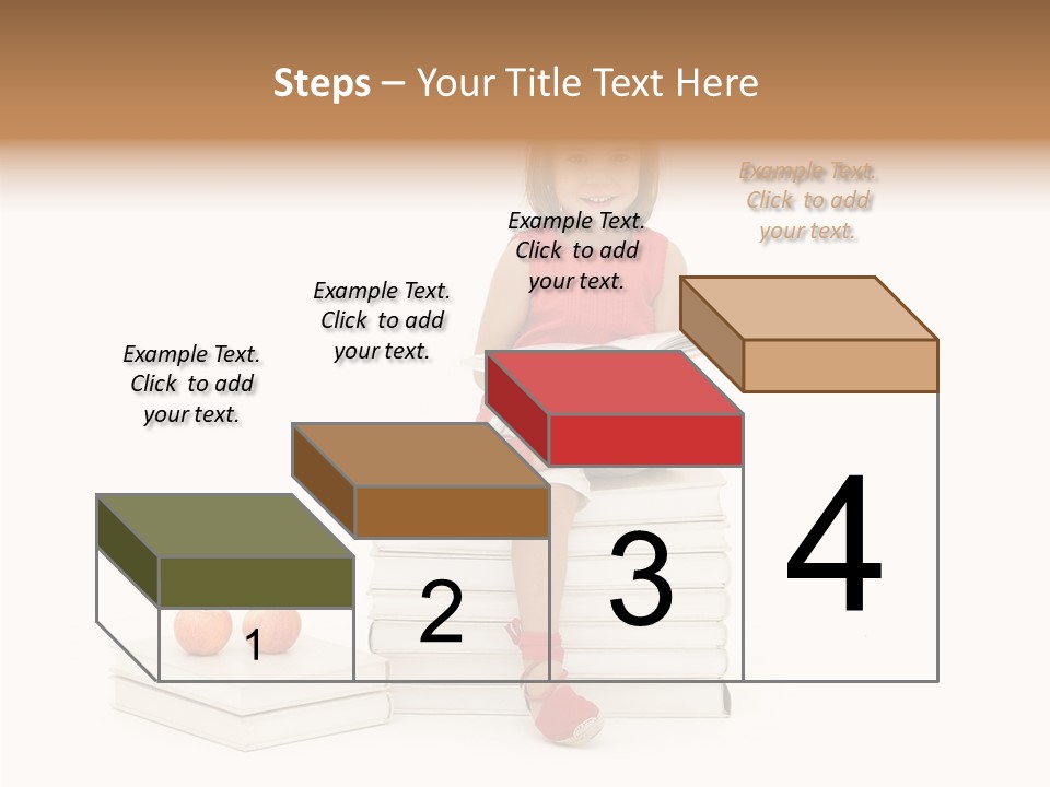 Letters Genius Caucasian PowerPoint Template