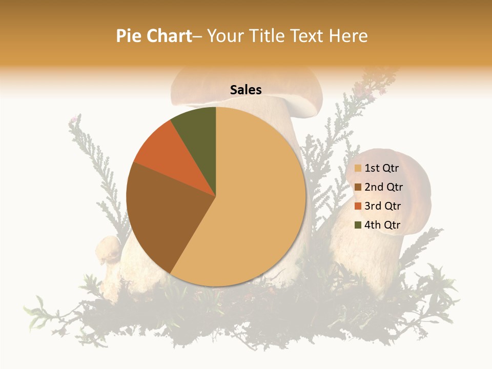 Food Stem Peat PowerPoint Template