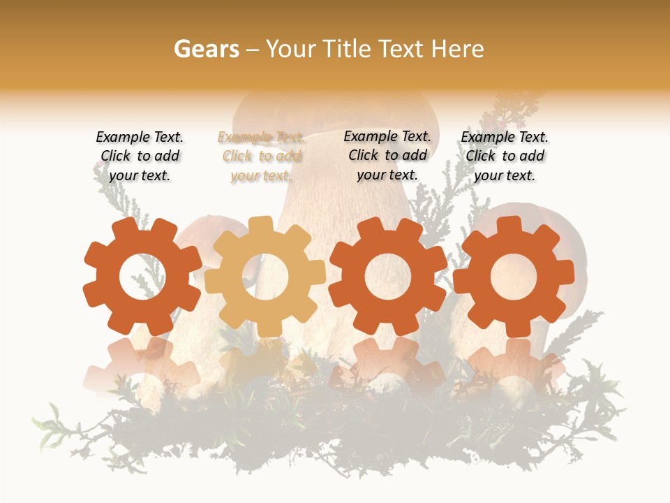 Food Stem Peat PowerPoint Template